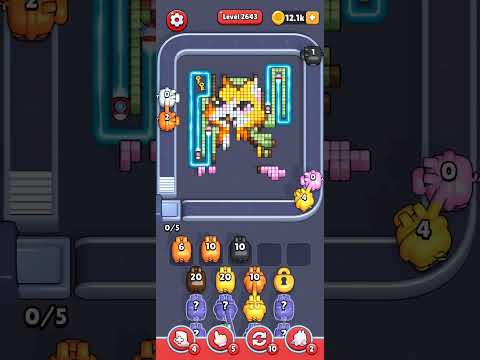 Pixel Flow Level 2643 Walkthrough