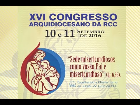 Convite de Luciana Neves para o XVI Congresso Arquidiocesano da RCC
