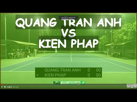 Quang Tran Anh 🆚 Kien Phap 🎾 Vntennis - Single - Hoang Tung Solo Cup2020 20200613 1500