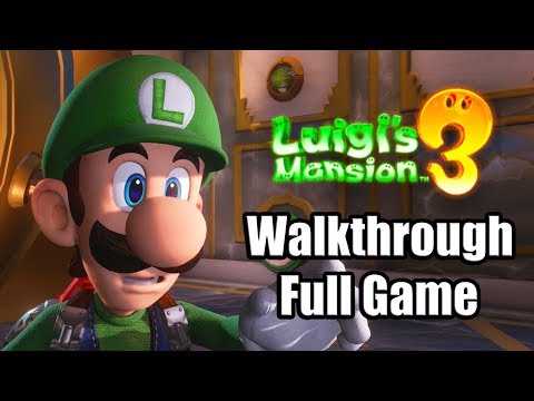 LUIGI'S MANSION 3 Gameplay Walkthrough Part 1 FULL GAME - No Commentary