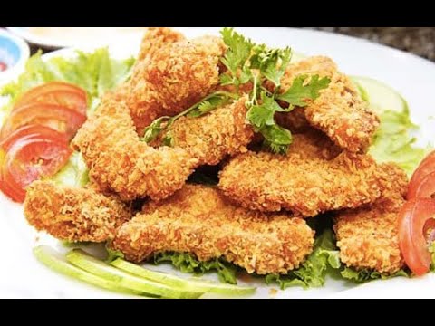 Cá diêu hồng chiên xù