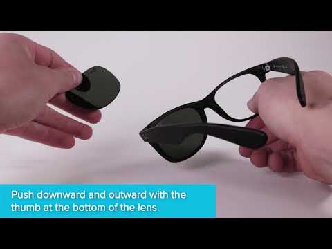 How to Replace Ray-Ban New Wayfarer Sunglass Lenses