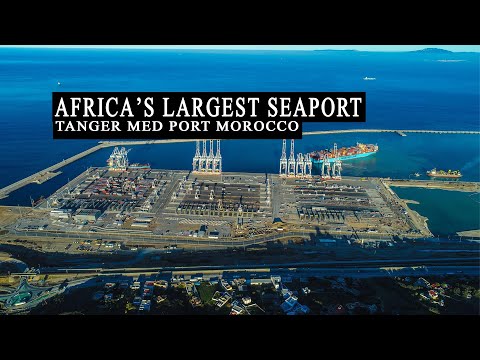 Estão lançando 5 milhões de toneladas de rocha no mar para a construção do segundo porto mais rápido, e isso é um problema para a Espanha