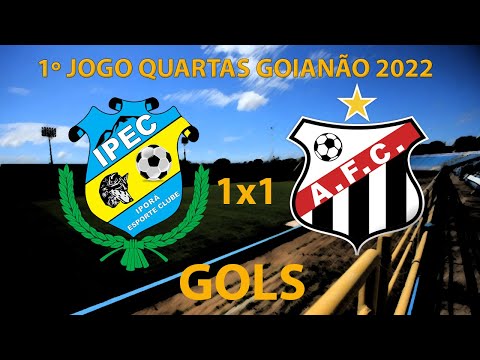 Iporá 1X1 Anápolis 1º QUARTAS Gols Goianão 2022