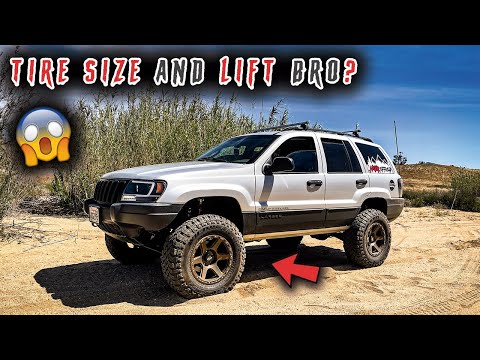 What Lift , Parts , and Tire Size on My Jeep WJ Grand Cherokee | Najar Offroad