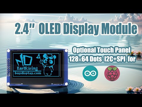 2.4 inch Blue Arduino,Raspberry Pi OLED Display Module 128x64 SPI I2C