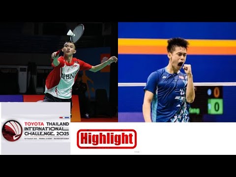 SF TOYOTA Thailand IC 2025 | Richie Duta RICHARDO (INA) VS  Jason GUNAWAN(HKG)