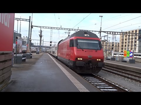 Einfahrt des IR75 nach Luzern am Zürich HB