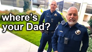 15 Year Old DESTROYS Cops Who Wrongfully Arrest His Dad!