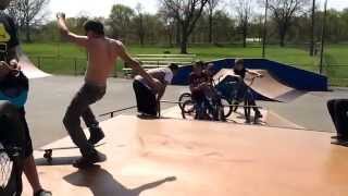 preview picture of video 'Miller Skate Park - Slow Motion Clips 1 - Lancaster Ohio'
