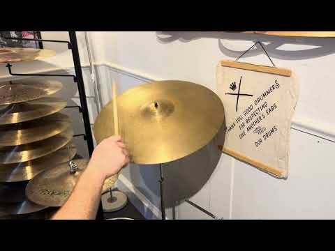 Zildjian A. 20" Ride Cymbal 1872g 1950s Small Stamp image 9