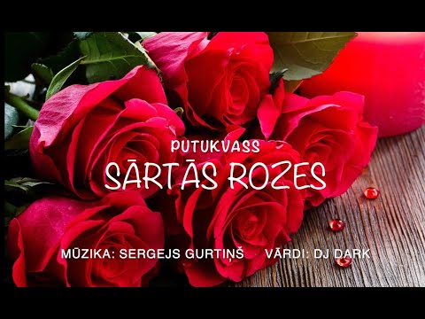 Grupa "PUTUKVASS" - Sārtās Rozes (KARAOKE)