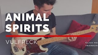 Animal Spirits - Vulfpeck (Bass Cover with Sheet Music) | BASSTRANSCRIPTIONS #18