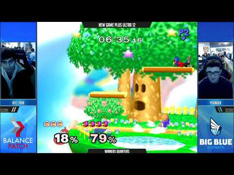 NGPU 12 SSBM - BigVegetaBluntz (Ice Climbers) vs. Younger (Falco) - Melee WQF