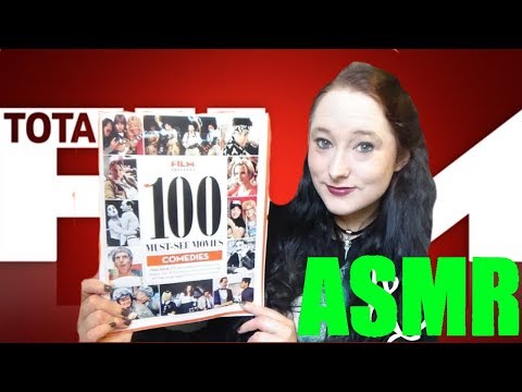 ASMR Magazine Page Turning with Total Film Comedies! Quiet Video for Relaxation and Help with Sleep