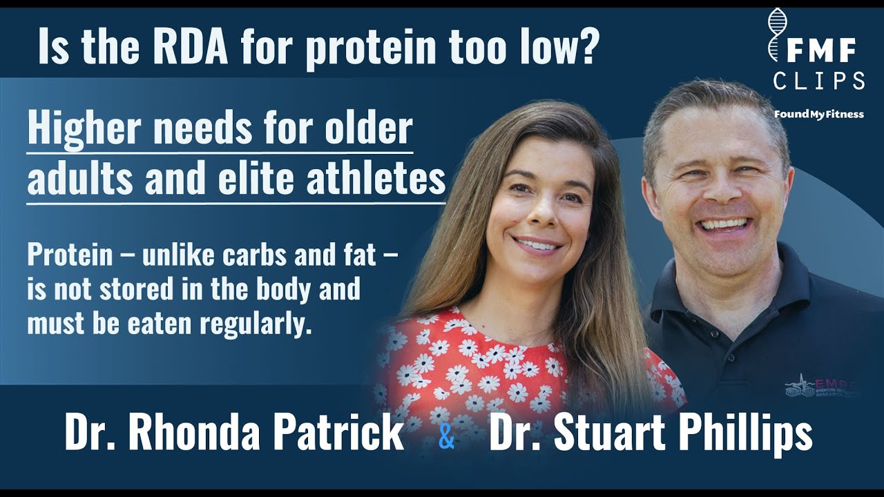 Is the RDA for protein too low? | Dr. Stuart Phillips