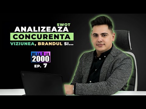 Analiza Concurenta - Analiza Brand si Viziune - Cum facem aceste lucruri? Ep 7