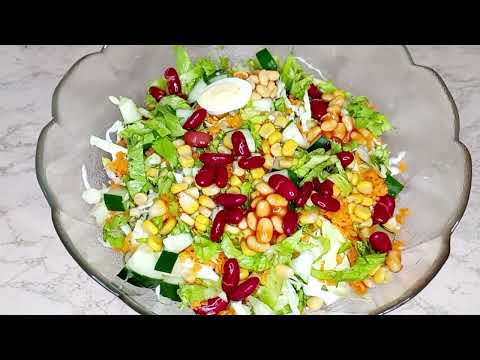 How To Make Vegetable Salad | Rich Nigerian Vegetable Salad | Easy To Follow Steps - Glory Homemaker