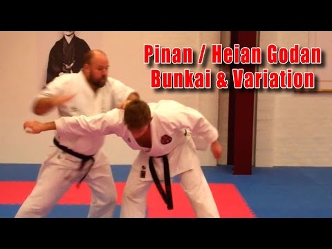 Practical Kata Bunkai: Pinan / Heian Godan Bunkai & Variation