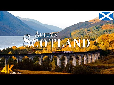 Autumn Scotland 4K Ultra HD • Stunning Footage Scotland, Scenic Relaxation Film with Calming Music.