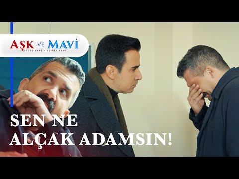 Cemal, Ali'den yumruğu yedi! - Aşk ve Mavi 57. Bölüm