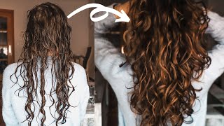Trying the Modified Plump Method on my 2A/2B/2C Wavy Hair ft. A full Kerotin Haircare washday!