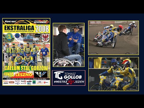 Retro Tomasz Gollob -  Caelum Stal Gorzów   Unia Leszno - Ekstraliga 2008