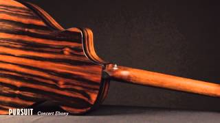 Video thumbnail for Breedlove Acoustic Guitars: Pursuit Concert Ebony Guitar by Breedlove Guitars