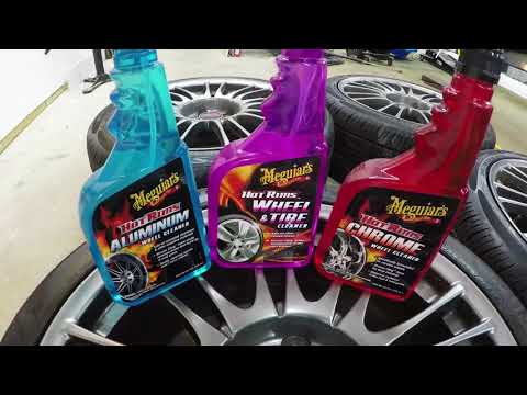 Meguiar's Hot Rims Wheel & Tire Cleaner Demo and Review