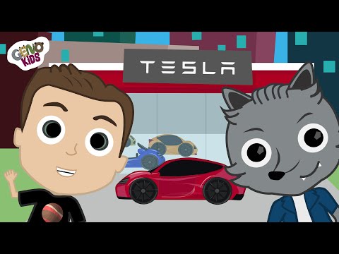 Elon Musk and Tesla SpaceX Cartoon for Kids | Geno Kids - Kids Cartoon about Elon Musk