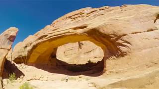 Tower Arch Hike in 4K