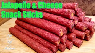 Jalapeno & Cheese Sticks Snack Sticks: Start to Finish.