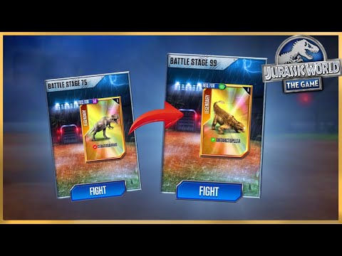 BATTLE STAGES 75-99!!! - Jurassic World: The Game | Battle Stage Special