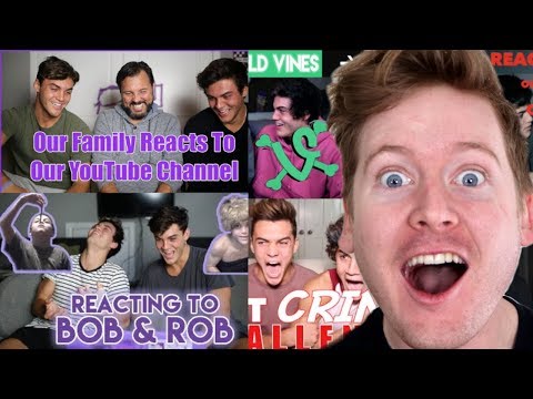 REACTING TO THE DOLAN TWINS REACTING TO THEMSELVES!! (Also Their Family!!)