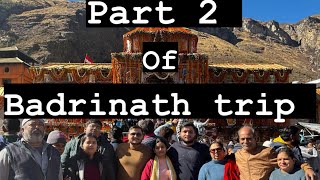 Part 2 of Badrinath trip 🩷 #youtube #shortsvideo #viralreel #badrinath #trip #lifewithfusion #vlog