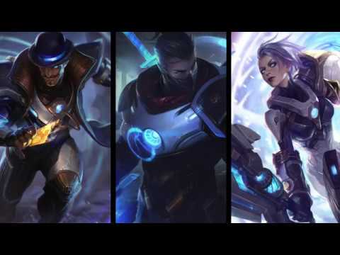 New skin Pulsefire Shen, Riven, Twisted Fate