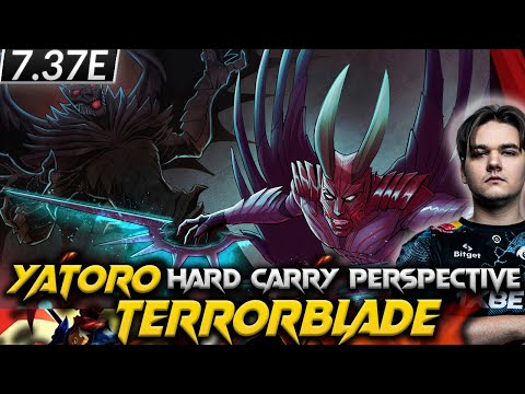 7.37E - TS. Yatoro Terrorblade  The Hard Carry - Dota 2 Pro Full Gameplay #yatoro #terrorblade