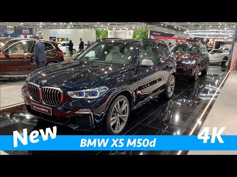 BMW X5 M50d 2019 - first exclusive quick look in 4K - better than new Mercedes GLE?