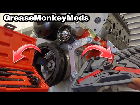 LS 4.8 5.3 6.0 6.2 CRANKSHAFT PULLEY REMOVER AND INSTALLER TOOLS / F BODY ACCESSORIES FOR LS SWAP