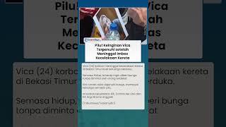 Pilu! Keinginan Vica Terpenuhi setelah Meninggal imbas Kecelakaan Kereta di Bekasi