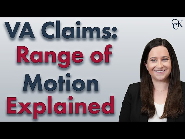 Range of Motion Measurements at VA C&P Exam: What to Expect