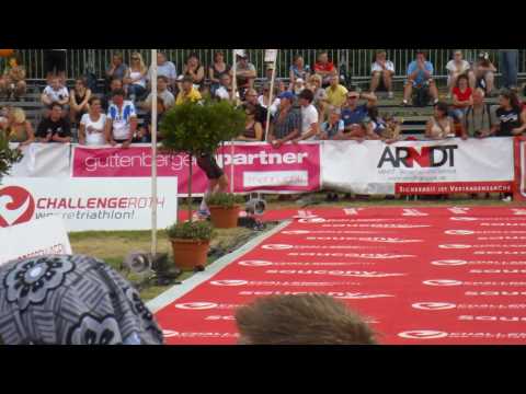 Ed finishing Challenge Roth 2010