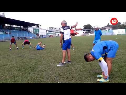 Ariel Sena dirige su primer entreno con Sanarate FC