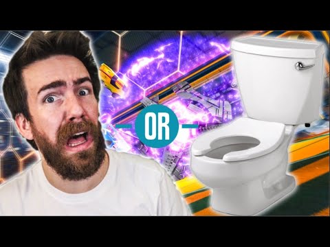 Who Is Better At Rocket League?! Jonsandman Or A Toilet