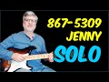 867-5309 Jenny Guitar Solo Lesson | Easy Note for Note Rock Guitar | Tommy Tutone
