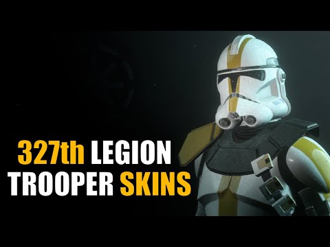 327th Star Corps (Updated) Clone Troopers Skins Showcase - Star Wars Battlefront 2