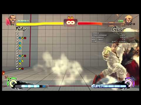 Stylin with Balrog 5 One Frame Links in one Combo!!!