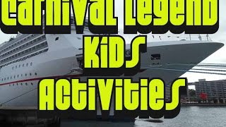 Carnival Legend - On Board Kids Activities - Kids Club