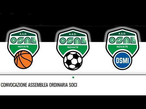 OSAL Novate - Assemblea Soci - 29 Novembre 2021