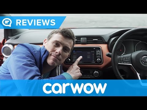 Nissan Micra 2017 NissanConnect infotainment and interior review | Mat Watson Reviews